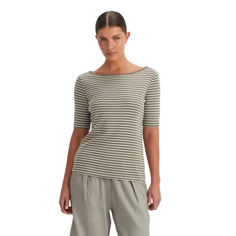 Sportscraft Heidi Boat Neck Half Slv Tee image number 0